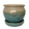 Archdale Ceramic Planter With Attached Saucer - Moss - 6" X 5" 1 Archdale Ceramic Planter With Attached Saucer - Moss - 6" X 5" -Cheap Plants Store 527845archdalemoss 43603.1637774973