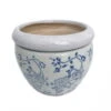 Blue And White Floral Self Watering Glazed Ceramic Pot - 6 1/2" X 4 1/4" 1 Blue And White Floral Self Watering Glazed Ceramic Pot - 6 1/2" X 4 1/4" -Cheap Plants Store api6ixfmk 14389.1592334440
