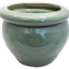 Round Self Watering Glazed Ceramic Pot - Jade - 6 1/4 X 4 3/4" 2 Round Self Watering Glazed Ceramic Pot - Jade - 6 1/4 X 4 3/4" -Cheap Plants Store apiewbyab 37573.1592326461