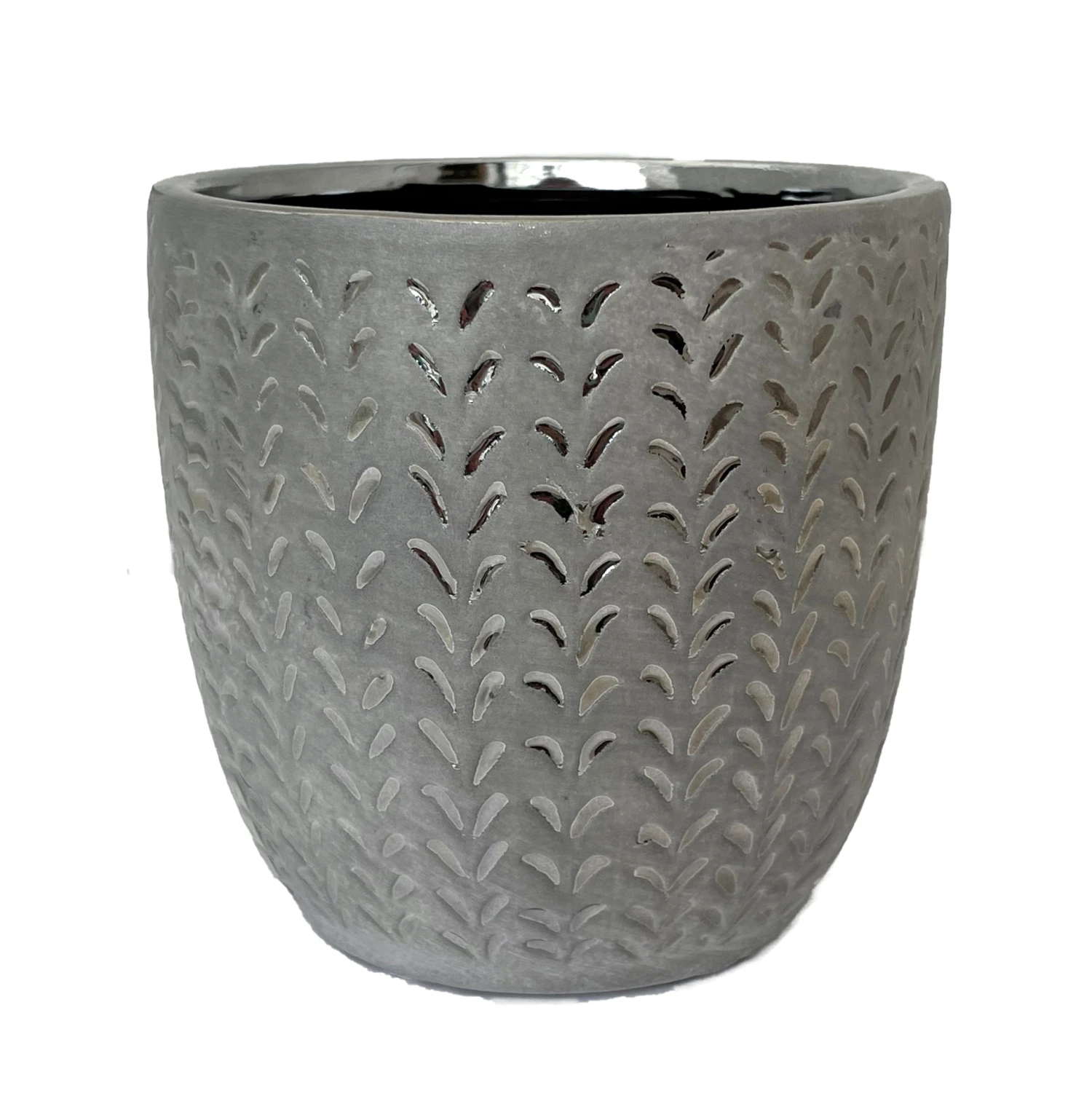 Cosmos Meteor Ceramic Planter - 5.25" X 5" - Tweed 3 Cosmos Meteor Ceramic Planter - 5.25" X 5" - Tweed