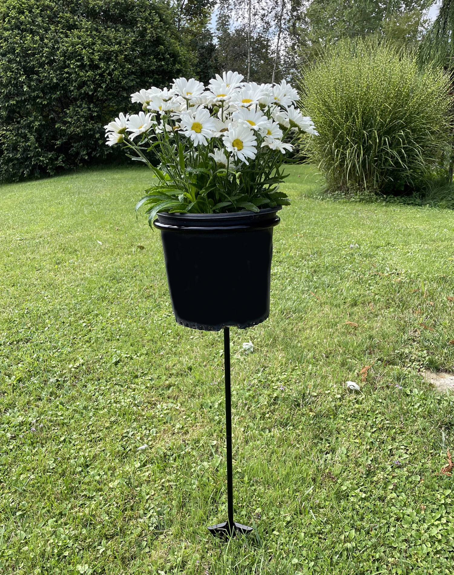 Outdoor Hanging Basket/Plant Stand - Use With Standard 10" Pots - 40" Tall 7 Outdoor Hanging Basket/Plant Stand - Use With Standard 10" Pots - 40" Tall - Image 5