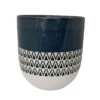 Inca Ceramic Planter - 5.25" X 6" - Space Blue 1 Inca Ceramic Planter - 5.25" X 6" - Space Blue -Cheap Plants Store incaspace 57363.1660159431