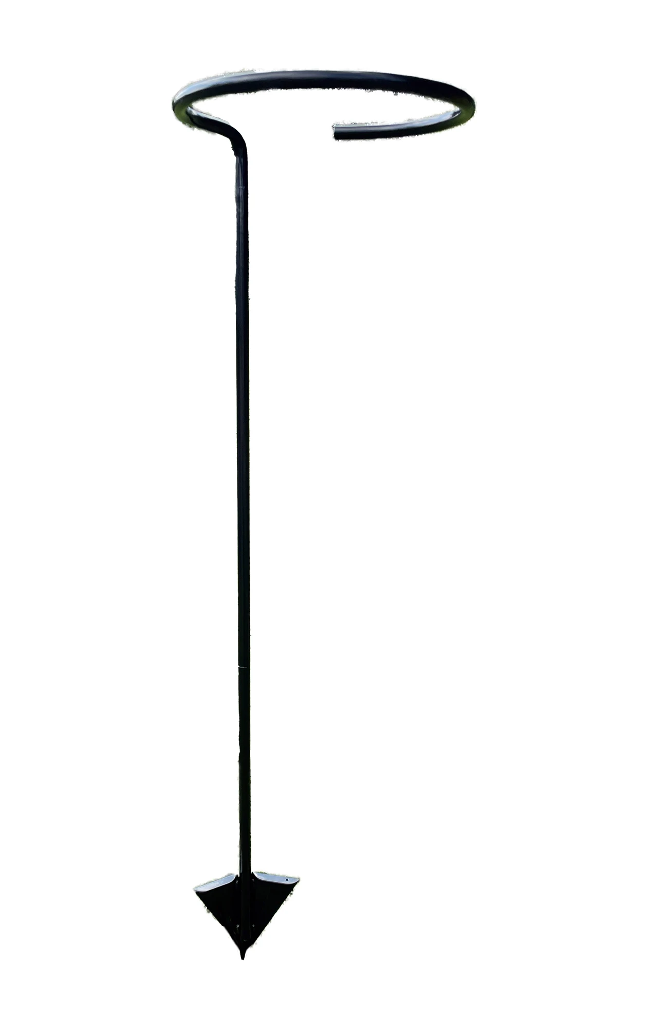 Outdoor Hanging Basket/Plant Stand - Use With Standard 10" Pots - 40" Tall 4 Outdoor Hanging Basket/Plant Stand - Use With Standard 10" Pots - 40" Tall - Image 2