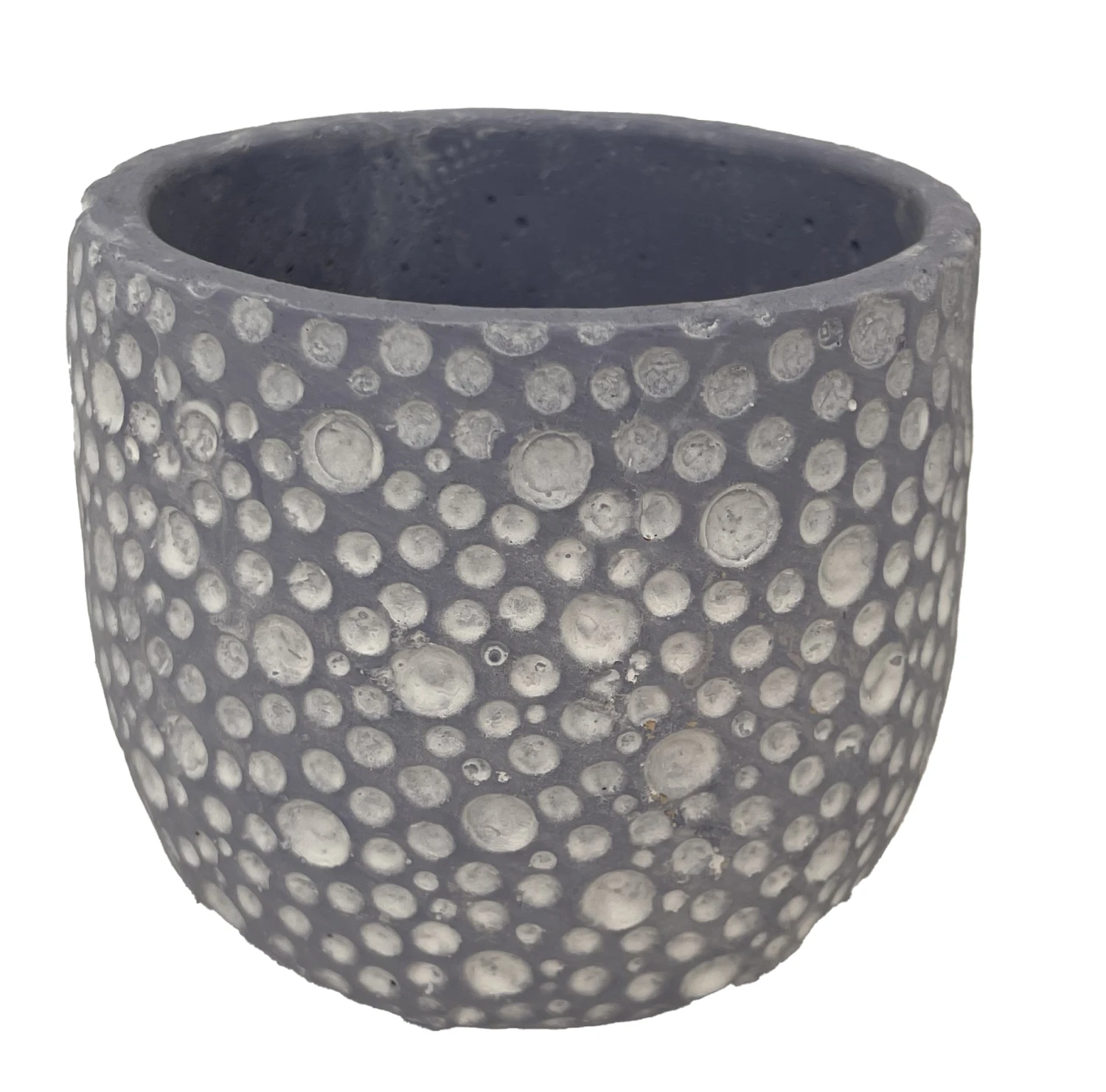 Caprise Cement Planter - 4.25" X 4" - Indoors Or Out - Sky Blue 3 Caprise Cement Planter - 4.25" X 4" - Indoors Or Out - Sky Blue