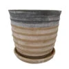 Sylvan Ceramic Planter With Attached Saucer - Honey - 5.5" X 5.5" 1 Sylvan Ceramic Planter With Attached Saucer - Honey - 5.5" X 5.5" -Cheap Plants Store sylvanhoney527111 97828.1633619133