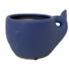 Blue Whale Ceramic Animal Pot - 6" X 4" - NEW 2 Blue Whale Ceramic Animal Pot - 6" X 4" - NEW -Cheap Plants Store whalesidepot 17247.1645122694